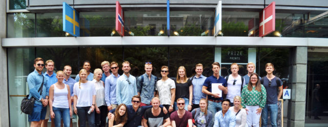 Chalmers Students at Scandinavia House